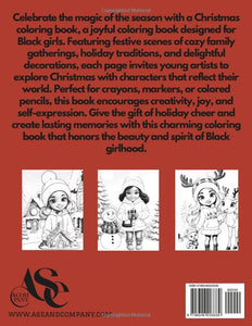 Sugar plums & Snowflakes: A Christmas Coloring Book