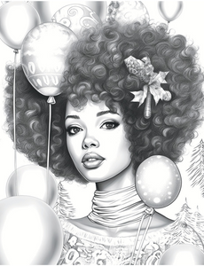 Holiday Queens: A Christmas Coloring Book