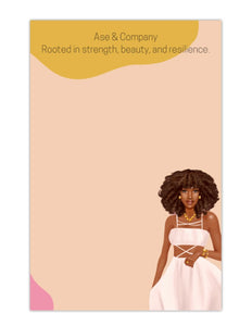 Rooted In Strength Notepad Journal Entry Planner