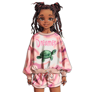 Dreamer Black Girl Keychain