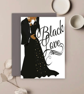 Black Love Card, African American Greeting Card