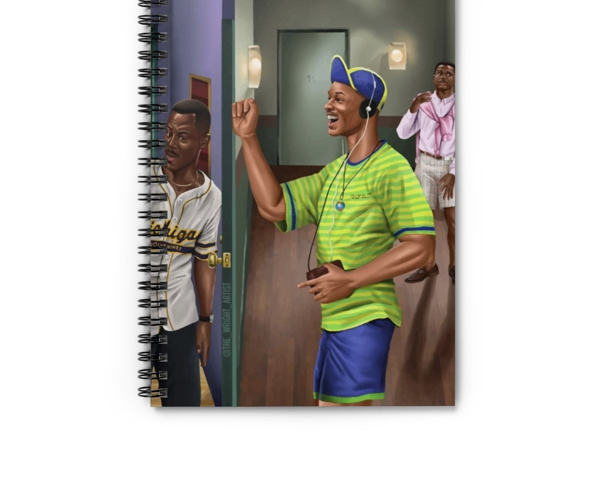 Fresh Prince X Martin Tv Show Spiral Notebook Journal