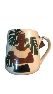 Beautiful Black Women Coffee Tea Mug Cup