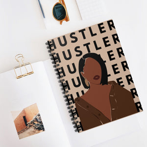 Hustler Boss Ceo Black Queen Spiral Notebook Journal