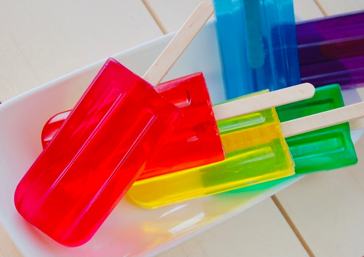 Solid Color Popsicle Kids Soaps