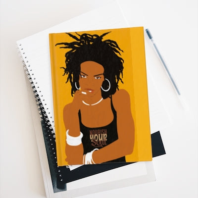 Lauryn Hill Baby Girl Black Queen, Diary, Writing Journal, Hard Cover Notebook