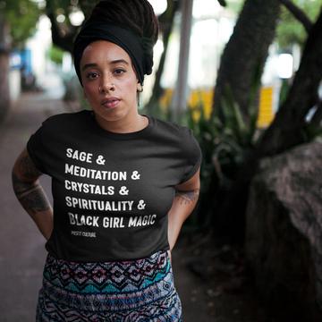 SAGE & MEDITATION & CRYSTALS & SPIRITUALITY & BLACK GIRL MAGIC